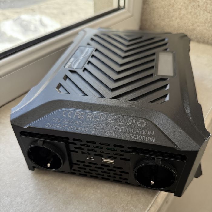 Інвертор 12V/24V/48V/60V/72V (1500W-6000W) Чистий синус