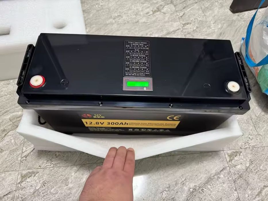 Акумулятор SJY Lcd LiFePo4 12,8v 300ah 3840wh