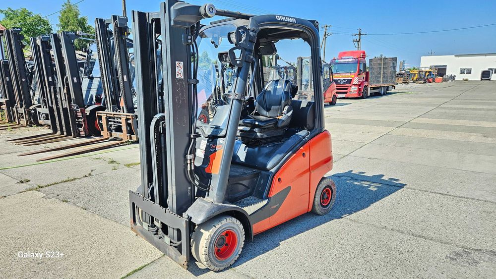 Wózek widłowy Linde H18T 2019r Triplex 4 sekcje