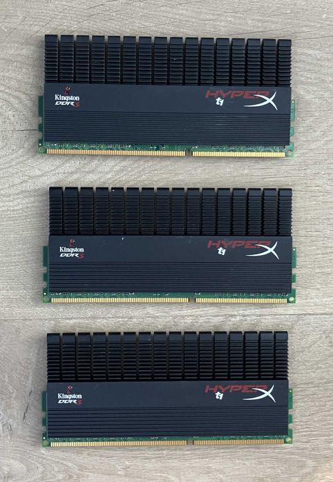Pamięć RAM Kingston HyperX DDR3 12GB (3x4GB) 1600 MHz XMP CL9 T1