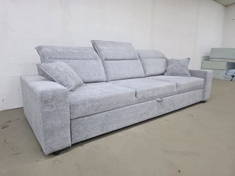 Sofa rozkładana prosto od producenta regulowane zagłówki