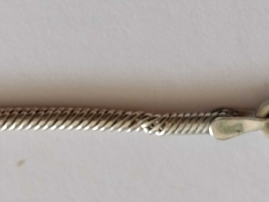 Łańcuszek Srebro 925 splot żmijka