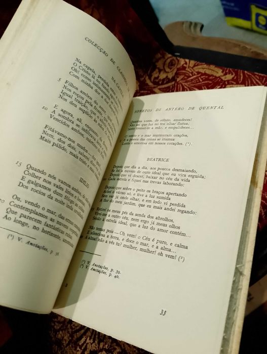 Antero de Quental "Sonetos" António Sérgio