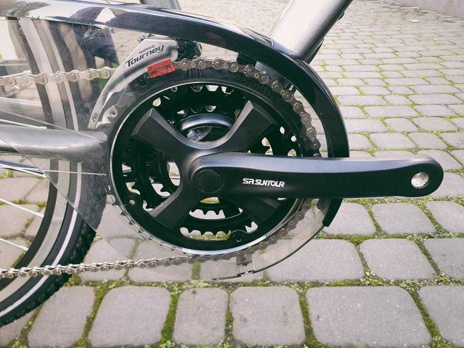 Kross Trans 4.0 Lady V-Brake, grafitowy, 28", rozm. L - WYPRZEDAŻ!