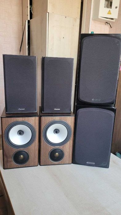 Полочная Акустика ВХ1  braun,MA BX1  black, Pioneer S-HM50  black