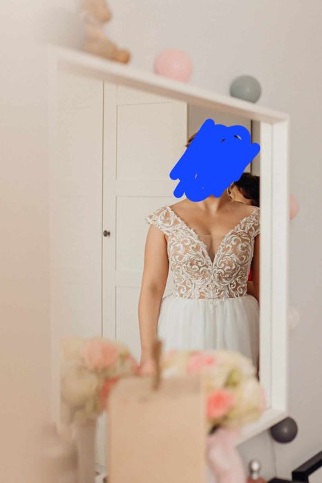 Suknia ślubna r. 38