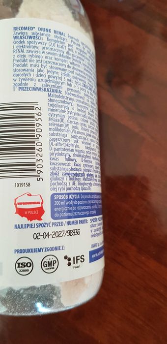 Recomed drink renal