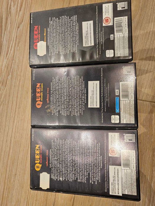Queen Magic Years 1, 2 e 3 colecção completa VHS
