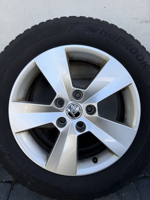 Skoda felgi aluminiowe 16” – komplet 4 szt.