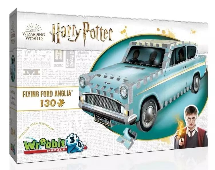 Wrebbit Puzzle 3D 130 el Flying Ford Anglia. Tactic