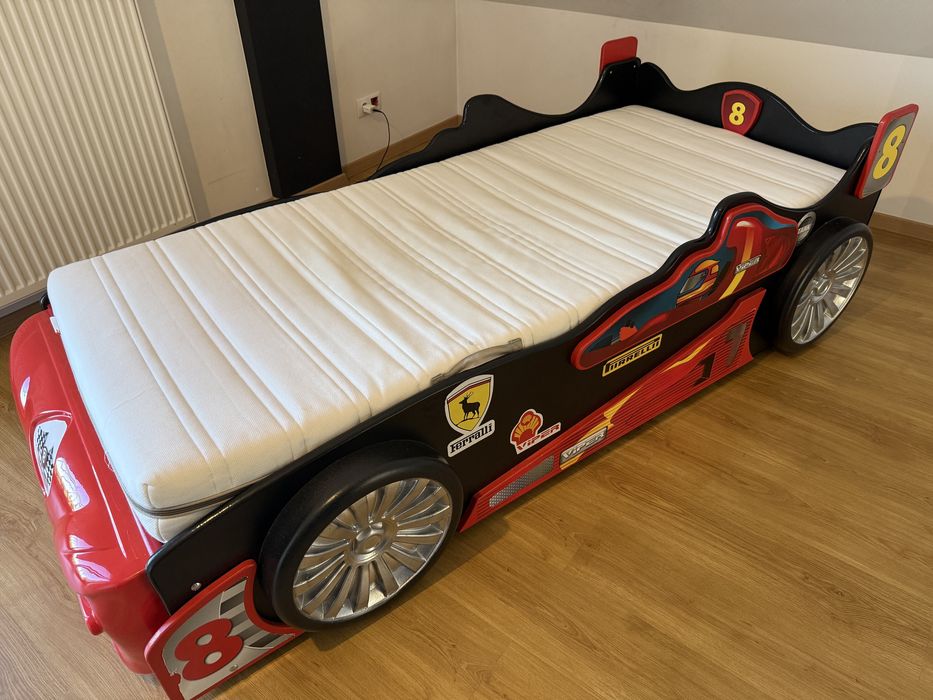 Łóżko - super samochód wyścigowy/auto