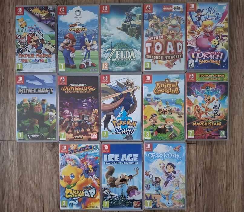 Gry na Nintendo Switch