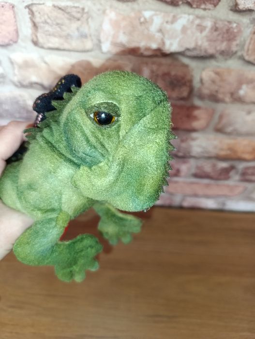 Maskotka agama brodata 55 cm, jaszczurka  jak  prawdziwa