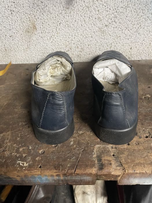 Sapatos senhora de cor azul muito cómodos