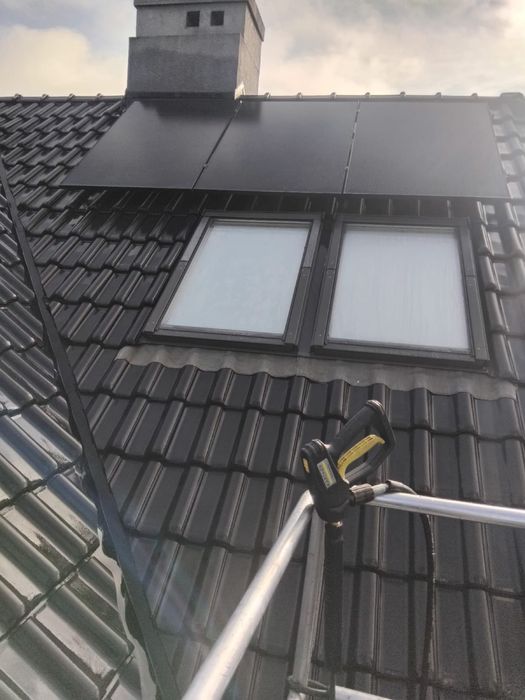 Cisnieniowe mycie dachu