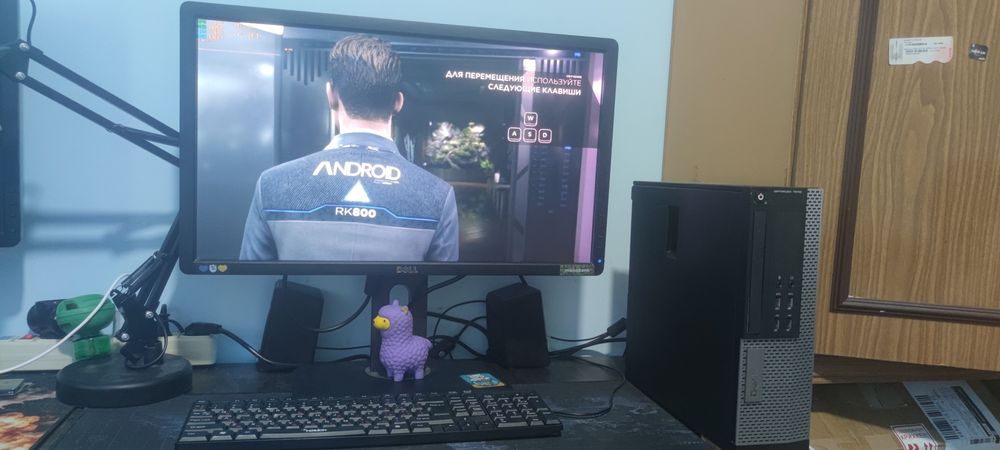 Компактний Ігровий ПК для навчання та роботи | intel i7 | ОЗП Kingston HyperX 16gb | MSI GTX 1050ti 4gb lp | SSD 120gb + HDD 500gb