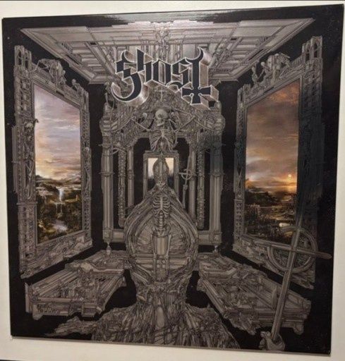 GHOST Skeletá / RARE Oxidized Metallic Silver Liquid vinyl
