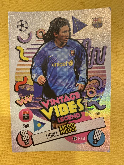 Match attax Lionel Messi