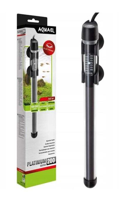 aquael grzałka 200w platinium heater GRUBY KOCUR sklep zoologiczny