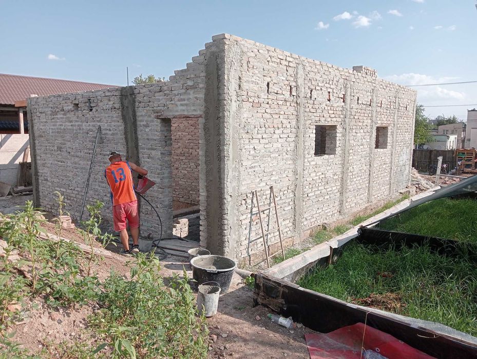 Кладка шлакоблока, кирпича штукатурка - Будівельні послуги Кривий Ріг ...