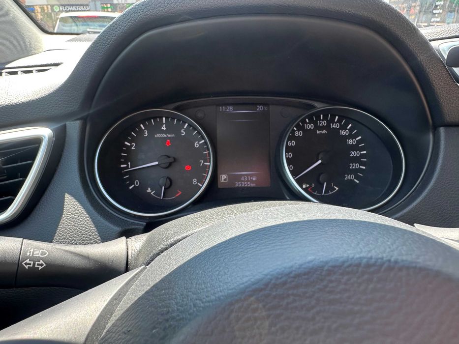 автомобіль 2018 NISSAN Qashqai 35тис км 1.2бензин 2WD CVT ACENTA Parking  ідеал J11 II покоління