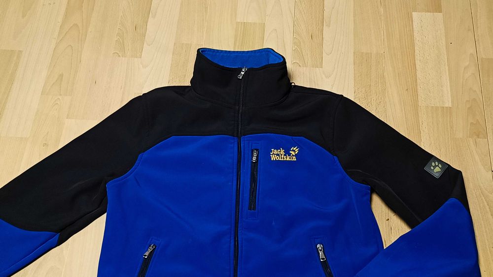 Męska kurtka softshell JACK WOLFSKIN r.S stan bardzo dobry