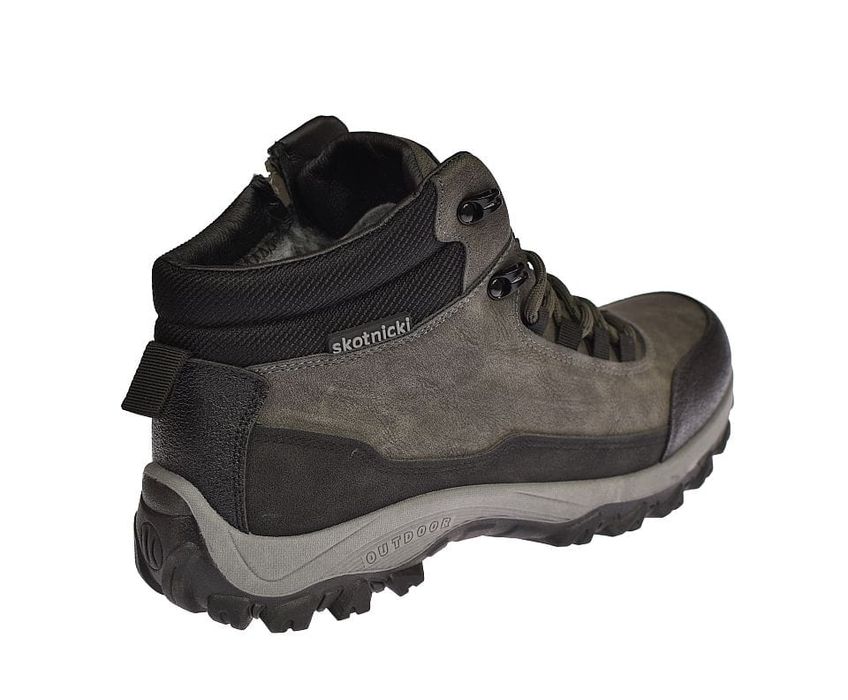Buty trekkingowe trapery męskie wysokie TR-4-0595 GR rozm. 45