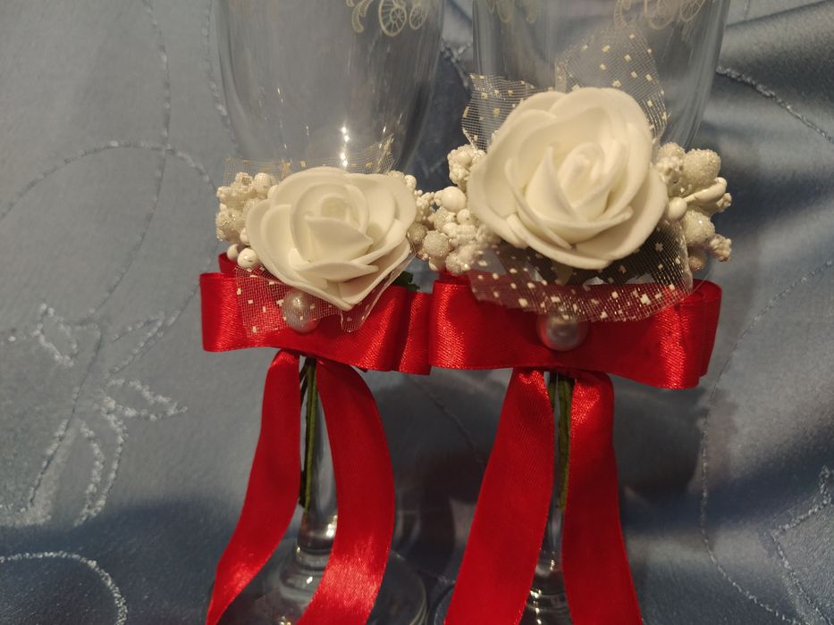 Бокалы свадебные