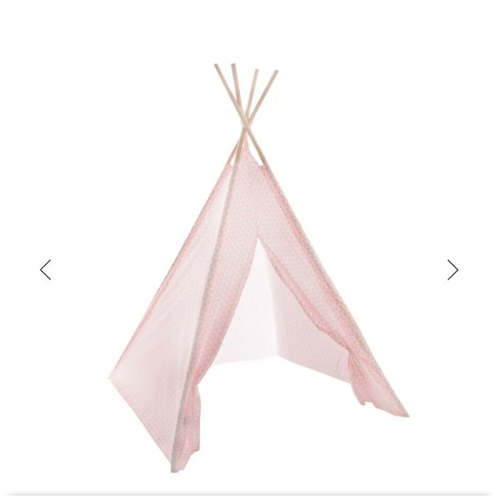 Tenda tipi rosa infantil