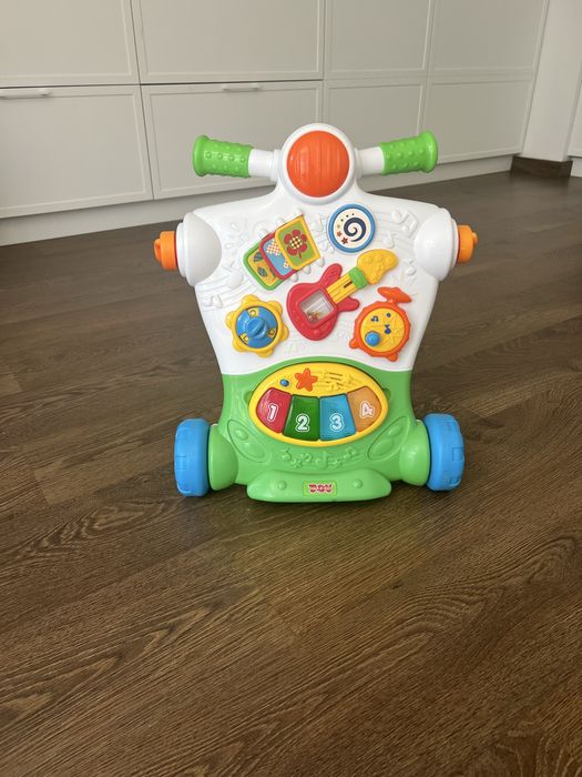 Chodzik jeździk pchacz zabawka interaktywna smiki