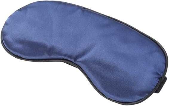 Urocza jednokolorowa opaska ​​na oczy do relaxu lub do snu