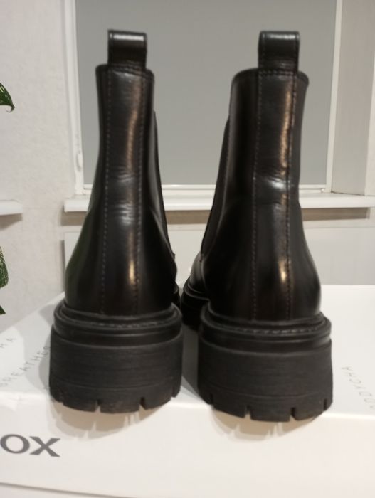 Geox челси из натуральной кожи