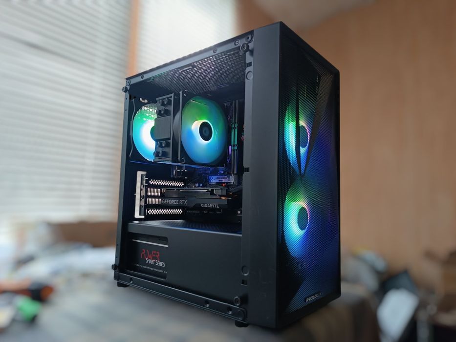 Комп'ютер RTX 4060 A520 Ryzen 5 3600 DDR4 16gb 128/512