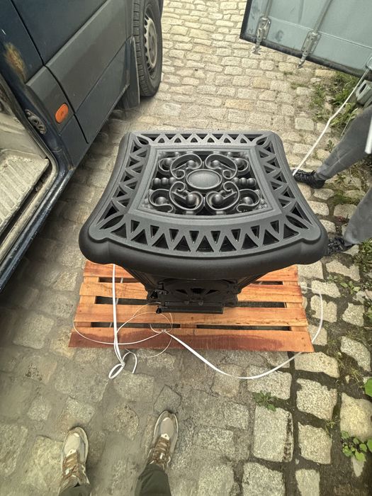 Piec typu KOZA  wolnostojacy Kawmet P9 8kW