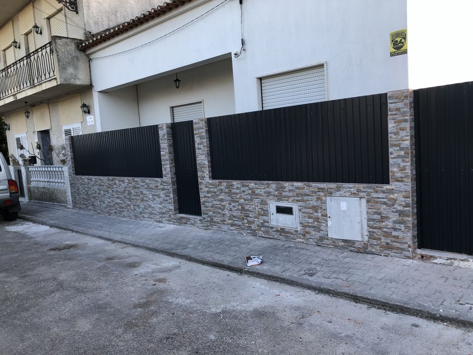 Vedação em chapa - serralheria