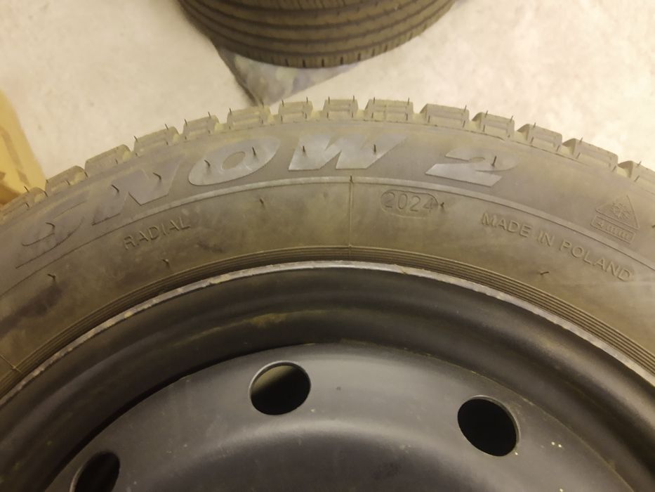 Koła zimowe 5x108 16' opony 205/55/16 bdb stan