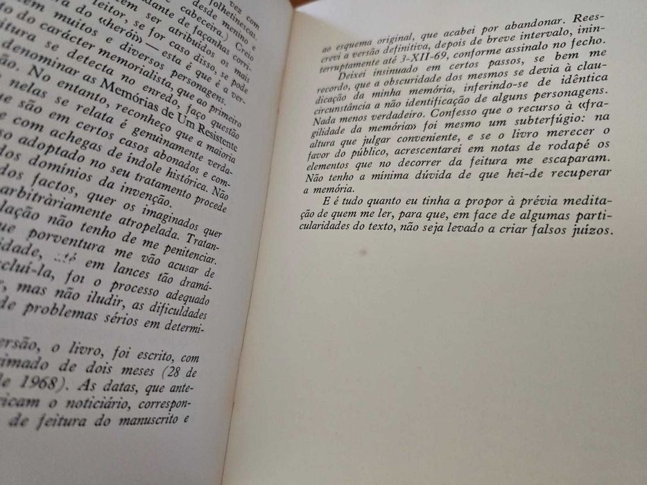 Memórias de Um Resistente - Alexandre Cabral
