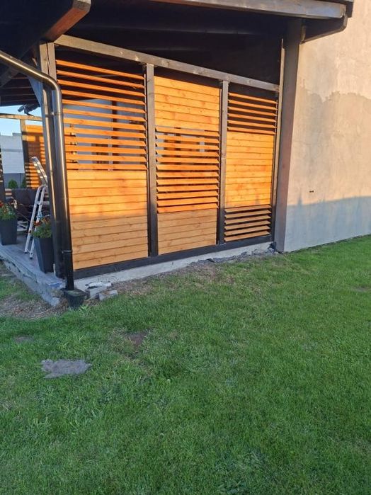 Ruchome obracane deseczki  żaluzje shutters