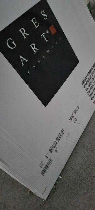 Cerâmica Gresart Metallica Silver 60x60 Retificado – 36 caixas / 52 m²