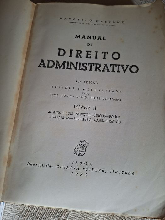 Marcello Caetano Manual de Direito Administrativo