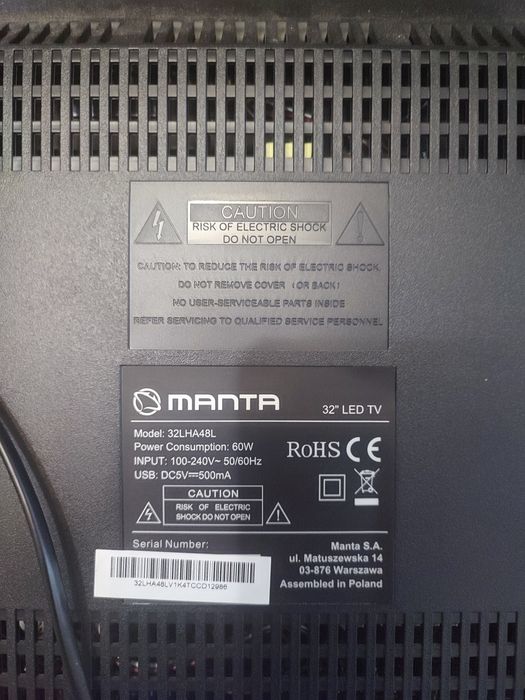 telewizor Manta 32