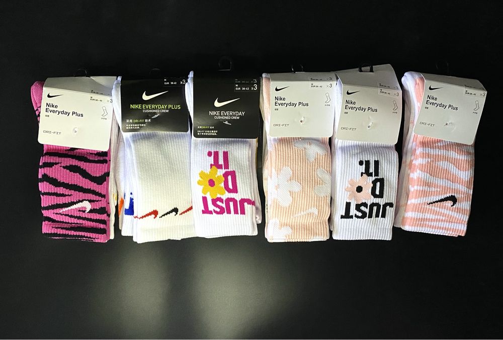Високі жіночі шкарпетки Nike Everyday 3шт