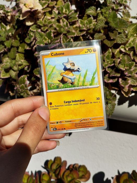 Carta Pokemon Cubone SCR (2024)