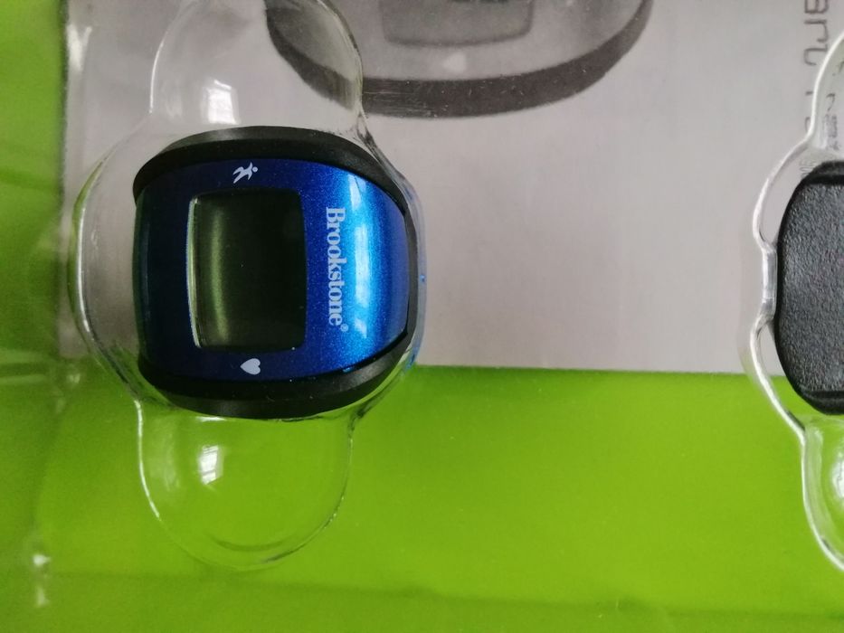 Кольцо, сердечного ритма. Brookstone My Monitor Heart Rate Ring Blue