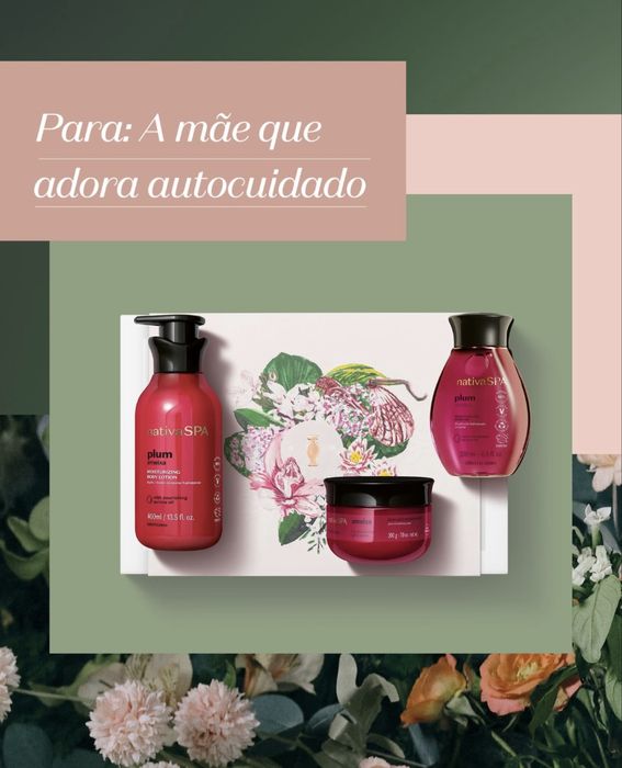 Coffret do dia da mãe mais barato do que em loja