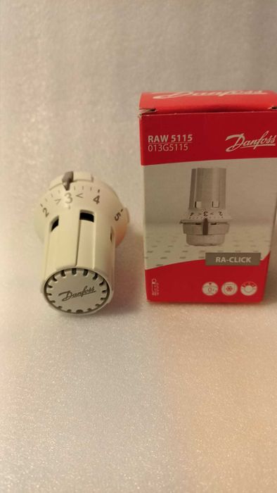 Głowica "Denfos" do zaworów grzejników nowa