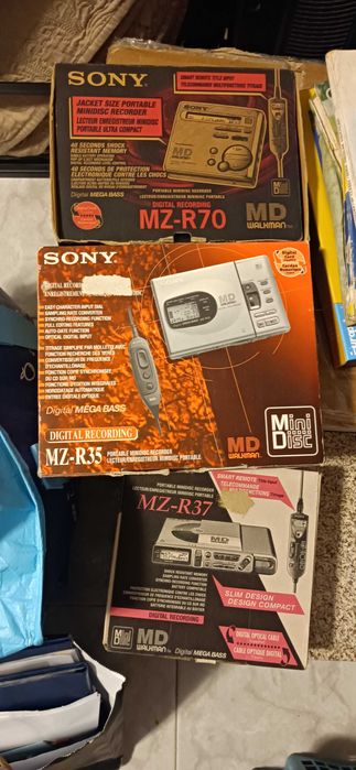 Leitor gravador Minidisc Sony vintage
