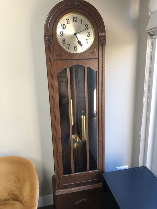 Zegar stojący. Wysokosc 1.95 m. Vintage!