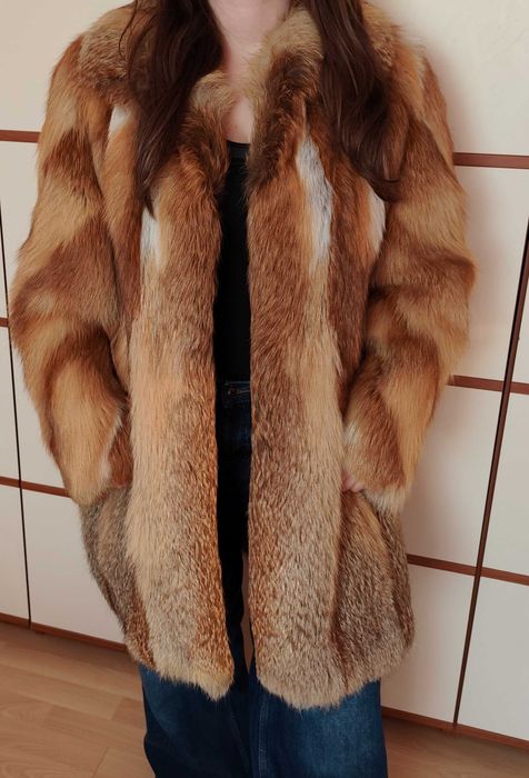 Futro z rudych lisów