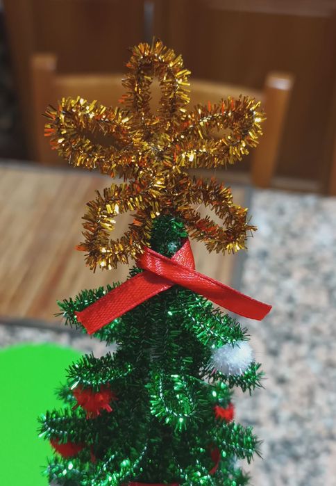 Árvore de Natal Decorativa DIY - 15cm